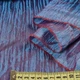 Тафта жатая для штор голубая с красным отливом, ш.280 (32200.001) - изображение 2