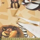 Коттон интерьерный Мадагаскар на бежевом фоне, ш.142 (38544.002) - изображение 2
