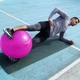 М'яч для фітнесу та гімнастики Power System PS-4013 Pro Gymball 75 см Pink (4013PI-0) - зображення 9