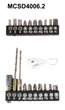 Отвертка аккумуляторная поворотная 4V, Li-ion, 1.5 Ач, 250 об/мин, 3.5 Нм, реверс, USB, аксес. 20шт - изображение 5