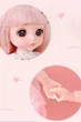 Кукла шарнирная BJD с 3D глазами, с светлым волосом 16 см D112 - изображение 3