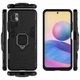 Захисний чохол Deexe Hybrid Case для Xiaomi Redmi Note 10 5G / Poco M3 Pro - Black - зображення 3