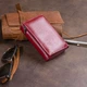 Женский кожаный кошелек ST Leather 19333 Бордовый - изображение 6