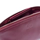 Женская кожаная косметичка Amelin GRANDE PELLE 11300 Сливовая - изображение 8