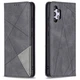 Чехол-книжка с кармашками UniCase Geometric Pattern для Samsung Galaxy A32 (А325) - Black - изображение 2