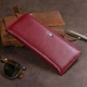 Женский кожаный кошелек ST Leather 19326 Бордовый - изображение 4