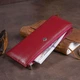 Женский кожаный кошелек ST Leather 19326 Бордовый - изображение 8