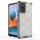 Защитный чехол Deexe Honeycomb Series для Xiaomi Redmi Note 10 Pro - Grey - изображение 3