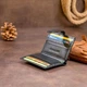 Женский кожаный кошелек ST Leather 19208 Черный - изображение 6