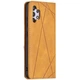 Чехол-книжка с кармашками UniCase Geometric Pattern для Samsung Galaxy A32 (А325) - Brown - изображение 4