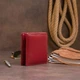 Женский кожаный кошелек ST Leather 19257 Бордовый - изображение 2