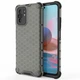 Защитный чехол Deexe Honeycomb Series для Xiaomi Redmi Note 10 / Note 10s / Poco M5s - Black - изображение 1