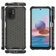 Защитный чехол Deexe Honeycomb Series для Xiaomi Redmi Note 10 / Note 10s / Poco M5s - Black - изображение 2