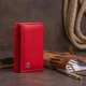 Женский кожаный кошелек ST Leather 19335 Красный - изображение 5