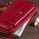 Жіночий шкіряний гаманець ST Leather 19341 Бордовий - зображення 8