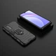 Чехол Iron Ring для Xiaomi Redmi 9T противоударный бампер с подставкой Black - изображение 3