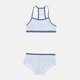 Подростковый комплект белья (топ + трусы) для девочки Lulu Castagnette Brassiere&Shorty X1 Fille 83890282-2 152-164 см Синие (3349610012360) - изображение 1