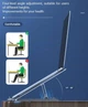 Подставка для ноутбука Hoco Laptop stand Excellent aluminum 19-30 ° Silver - изображение 5