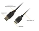 Кабель Piko USB - USB V 2.0 (M/F), 3 м, Black (330023) - зображення 2