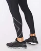 Мужские компрессионные тайтсы 2XU, MCS Run Compression Tight w Back Stor, XL, черный/черный отражающий логотип - изображение 9