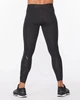 Мужские компрессионные тайтсы 2XU, MCS X Training Compression Tights, M, черный/черный логотип - изображение 2