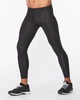 Мужские компрессионные тайтсы 2XU, MCS X Training Compression Tights, M, черный/черный логотип - изображение 3