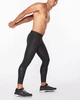 Мужские компрессионные тайтсы 2XU, MCS X Training Compression Tights, M, черный/черный логотип - изображение 4