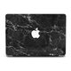 Чехол пластиковый для MacBook 12 A1534 Чёрный мрамор с белым - зображення 1