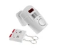 Сенсорна бездротова сигналізація з датчиком руху та 2 брелоками UKC Sensor Alarm 105 біла - зображення 2