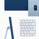 Моноблок Apple iMac 24" М1 4.5К 7‑ядер GPU 256GB Blue (MJV93UA/A) - изображение 4
