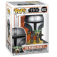 Фигурка Фанко Мандалорец и Малыш Йода Звёздные Войны Star Wars Mandalorian Flying with The Child Funko 50959 - изображение 4