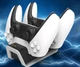 Беспроводное зарядное док-станция PGTECH для DualSense PS5 + 4 коннектора / White - изображение 2