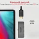 USB-C хаб 4-в-1 Promate PadHub-Pro USB-C PD / HDMI / USB 3.0 / AUX 3.5 мм Grey (padhub-pro.grey) - зображення 3