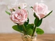 Искусственный цветок English Home Twin Rose 5.5x5.5x18 см - изображение 2