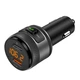 ФМ трансмиттер Aiver F57 Car MP3 Player Bluetooth v4.2 Quick Charge 3.0 Black - изображение 5