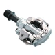Контактные педали Shimano PD-M540 MTB SPD, серебристые - изображение 1