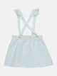 Сарафан H&M 74см белый полоска, цветы 601703063 - изображение 2