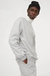 Свитшот H&M XS светло серый 23046858132 - изображение 1