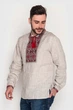 Вышиванка Narodnyy Butik Мужская вышиванка длиный рукав 60 Бежевая 2012.1 - изображение 2