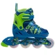 Роликовые коньки Zelart Jingfeng My Go SK-179 35-38 с защитой Blue-Green - изображение 8