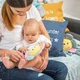 Брязкальце м'яке BabyOno Квіточка веселки (609) - зображення 5