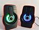 Комп'ютерні колонки USB F&T FT185 з переливчастої RGB підсвіткою - зображення 10