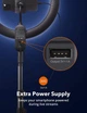 Набор блогера TaoTronics Ring Light, 12'' Ring Light with 78'' Tripod Stand, Dimmable LED Light Outer 24W 6500K (TT-CL025) - изображение 7