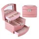 Шкатулка трансформер для украшений Jewelry box розовый - изображение 1