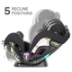Дитяче автокрісло Evenflo EveryStage DLX колір Reef (група від 1,8 до 54,4 кг) - изображение 13