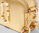 Cумка женская Marc Jacobs The Snapshot DTM Metallic Small Camera Bag цвет Gold (M0015323) - изображение 2