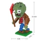 Конструктор Растения против зомби Micro Brick Зомби с флагом Plants vs Zombies 290 деталей - изображение 2