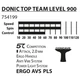 Ракетка для настольного тенниса Donic Top Team 900 (754199) - изображение 3