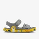 Сандалии Coqui 8851 Fobee Talking Tom And Friends 25/26 16 см Dk. grey/Amber yellow (8851_25/26_Dk. grey/Am) - изображение 2