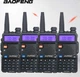 Комплект портативних рацій Baofeng Mirkit UV-5R Black 4 шт - зображення 2